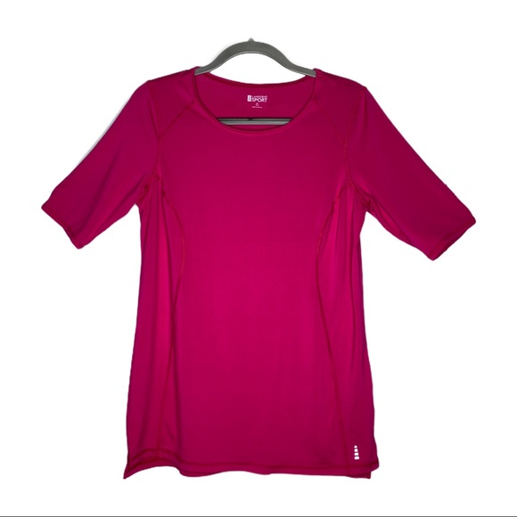Land’s End Sport Women's T-shirt Pink Size Medium - Picture 5 of 7